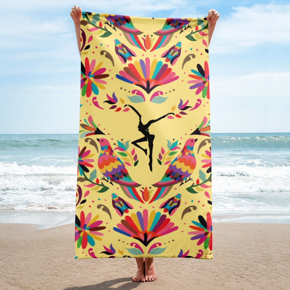 Bird is the Word Yellow Towel