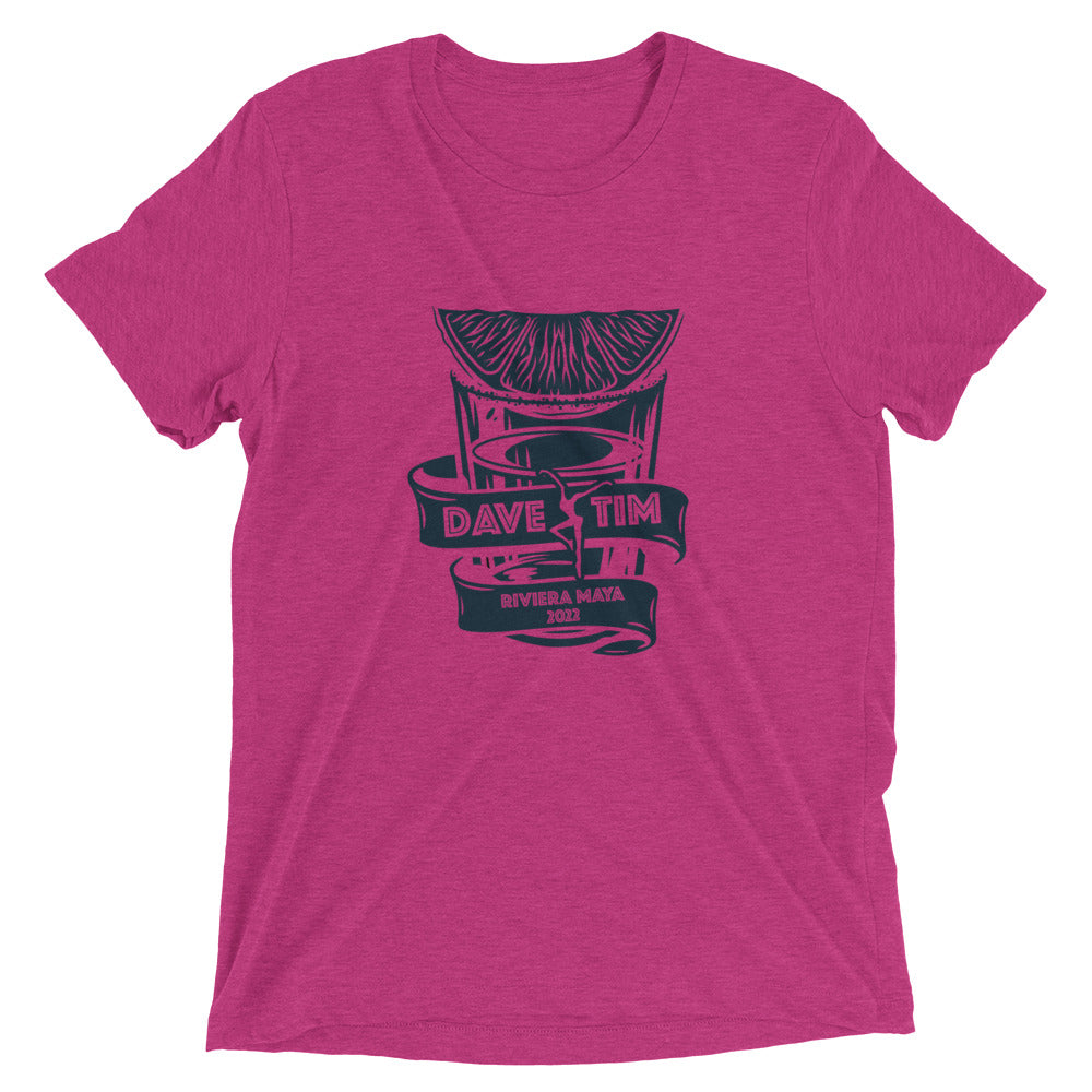 DT Shot Glass Short sleeve t-shirt - Dark Logo