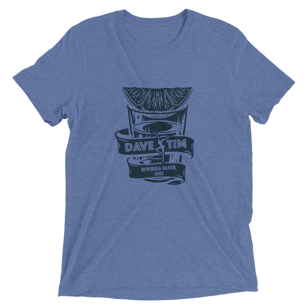 DT Shot Glass Short sleeve t-shirt - Dark Logo