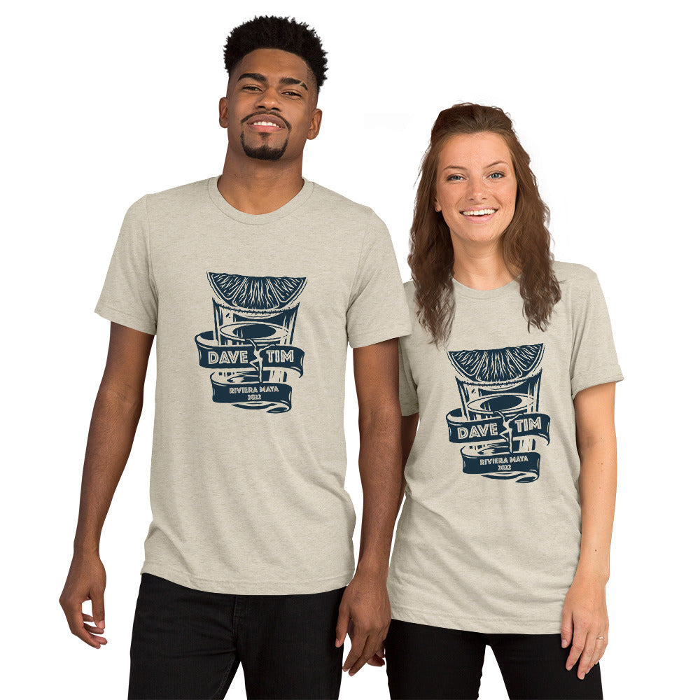 DT Shot Glass Short sleeve t-shirt - Dark Logo