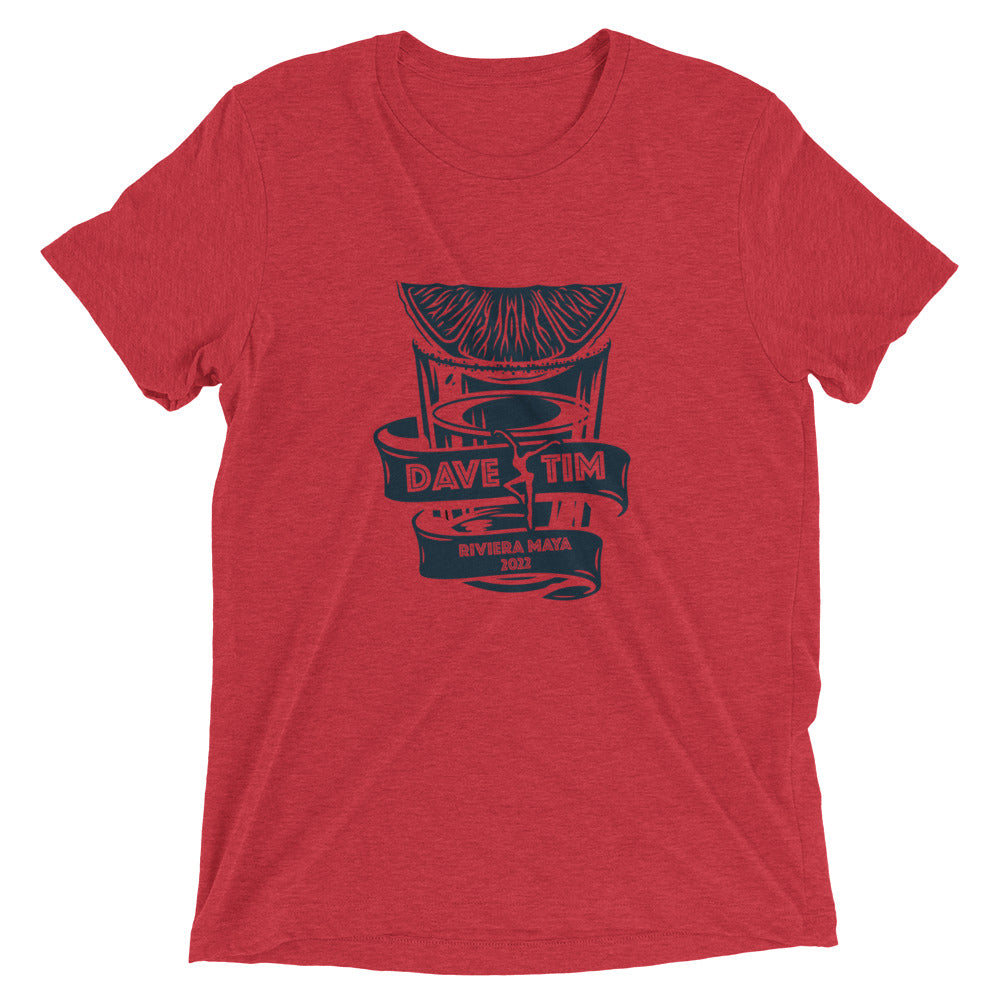 DT Shot Glass Short sleeve t-shirt - Dark Logo