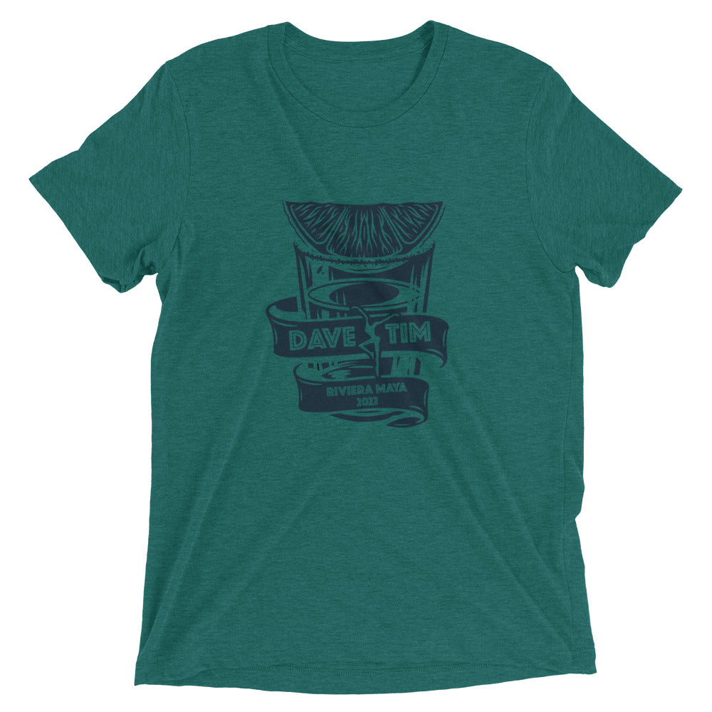 DT Shot Glass Short sleeve t-shirt - Dark Logo