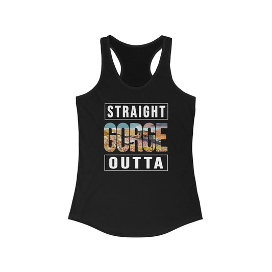 Straight Outta Gorge Women's Racerback Tank