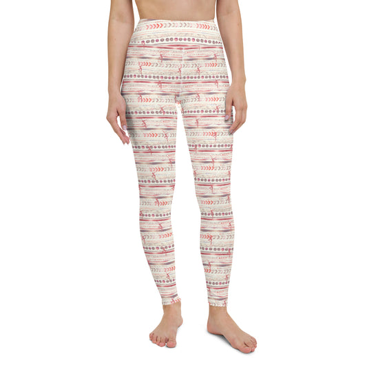 Dusty Boho Yoga Leggings