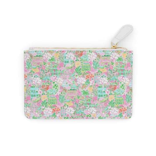 Charleston Trippin Lillies Mini Clutch Bag