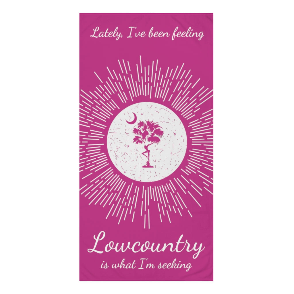 Pink Lowcountry Towel