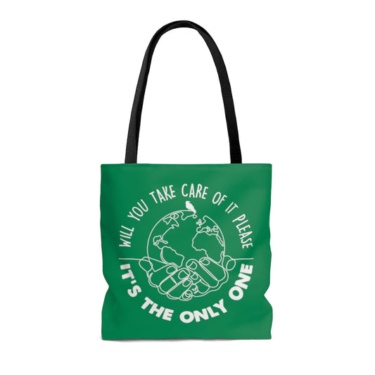 Green Raven Tote